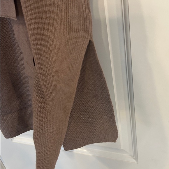 Cappuccino Wrap Sweater Dress - Picture 6 of 7